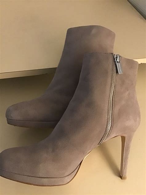 beige stiefelletten michael kors|michael kors leather platform boots.